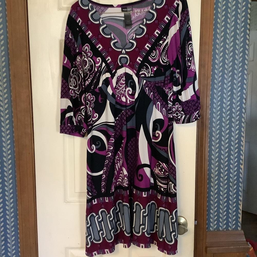 Bisou Bisou Dress Purple Size 4
